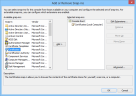 Dialog for adding Snap-Ins